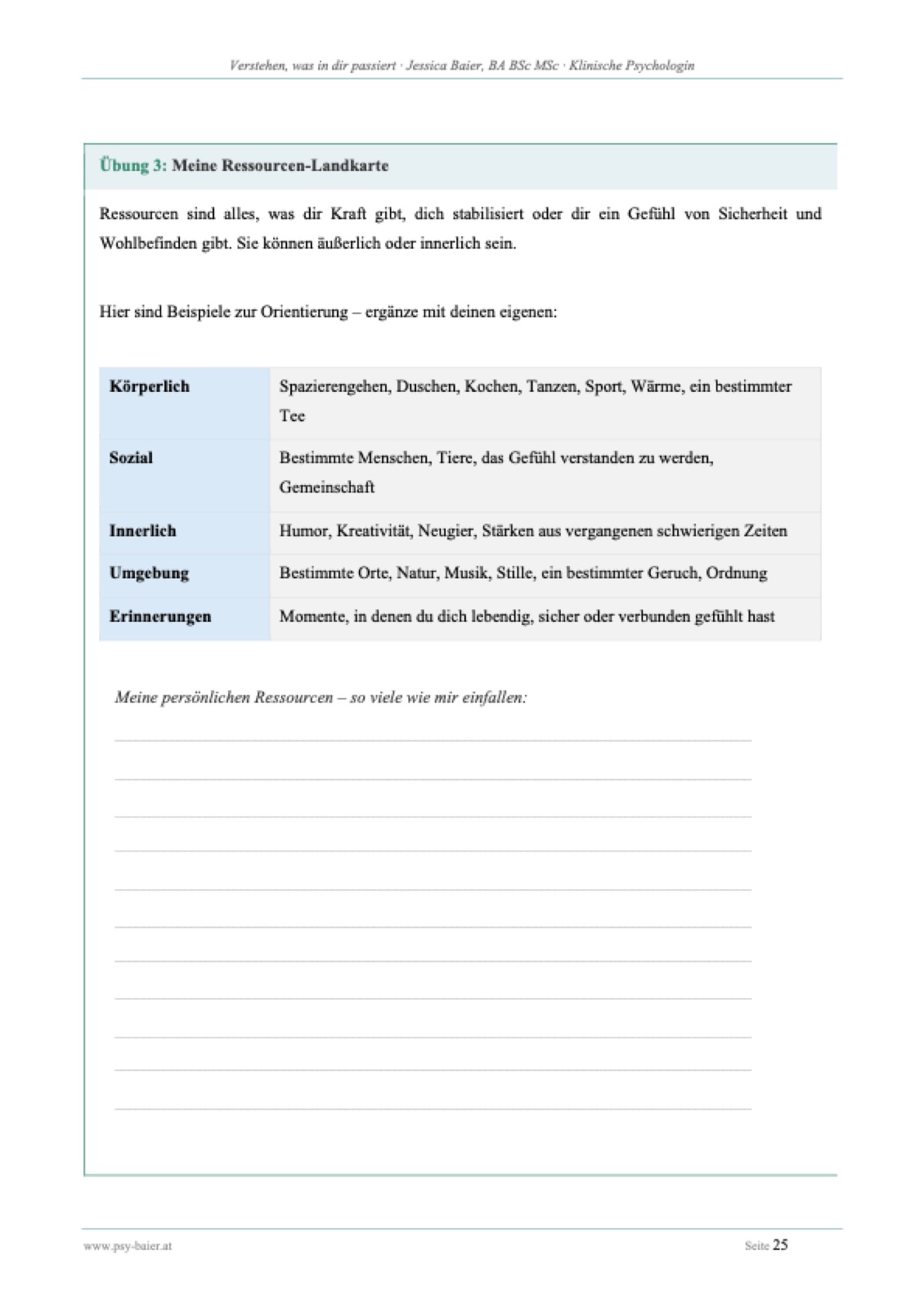 Praxis von Jessica Baier — Foto 5